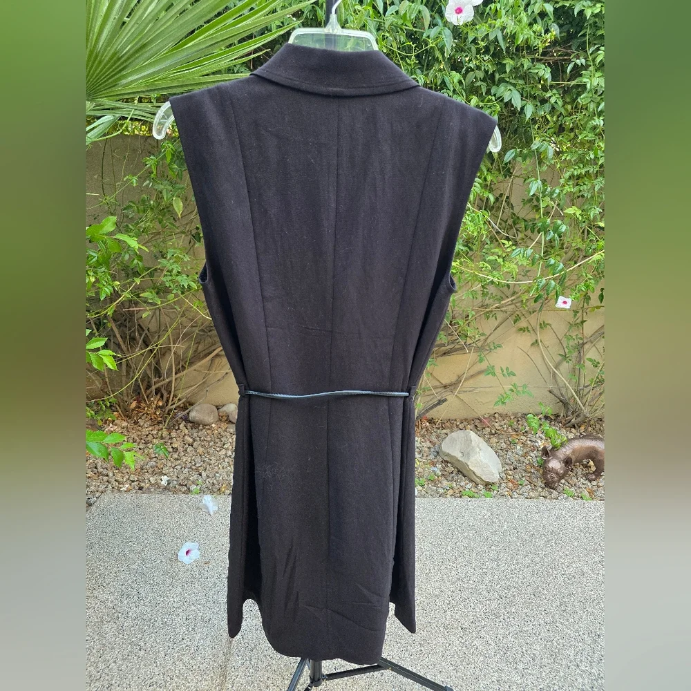 NWT H&M Chic Tie Belt Jacket Dress with Notched Lapels - Picture 4 of 8